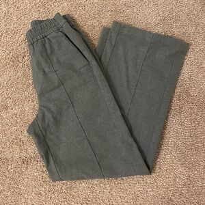 GAP Charcoal Elastic Waist Trousers